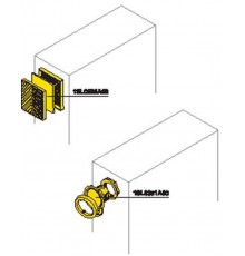 Набор антиконденсатный GORE для шкафа GEMINI  1SL0351A00  ABB
