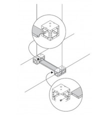 Фланцы усилит. для кабелей Ш=400,2 шт.  ZN4001  ABB