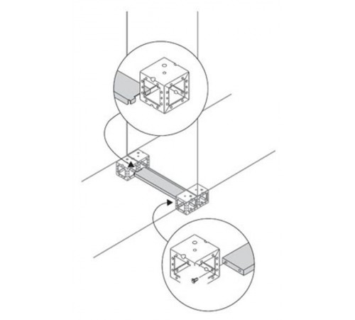 Фланцы усилит. для кабелей Ш=400,2 шт.  ZN4001  ABB