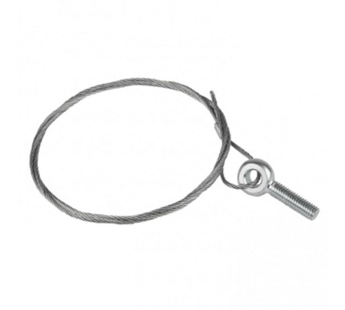 Трос стальной с рым-болтом М8 L=3м (2мм)  trrbm8-3  EKF