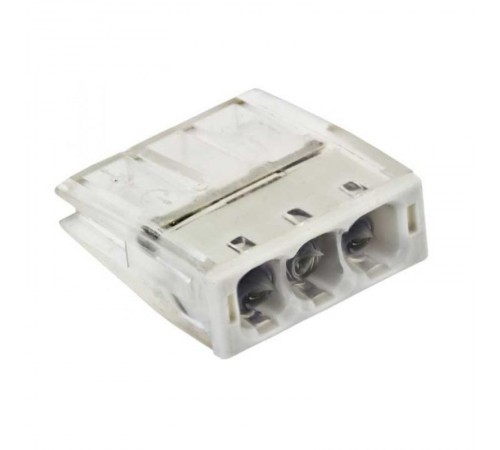 Клемма СМК 2273-243 (с пастой) 3 отверстия 0,5-2.5мм2 (4шт.) EKF PROxima  plc-smk-2273-243r  EKF