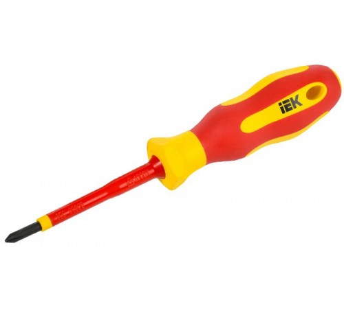  Отвертка диэлектрическая PH1х80 Т2 ARMA2L 5  A2L5-SC30-T2-PH-10-080  IEK