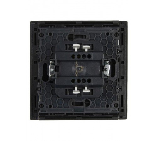 FORTE&PIANO Выключатель 1-клавишный с индикацией 10А FP302 серый  FP-V10-1-10-1-K03  IEK