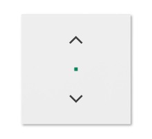 ABB Levit Белый Клавиша 1-ая с символом жалюзи free@home  6220H-A01002 03  2CHH621002A4003  ABB