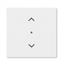 ABB Levit Белый Клавиша 1-ая с символом жалюзи free@home  6220H-A01002 03  2CHH621002A4003  ABB