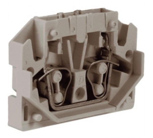 HP.2GR, мини зажим, проходной 2,5 кв.мм серый  ZHP150GR  DKC