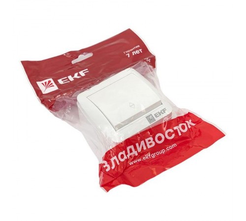 Владивосток Выключатель 1-кл. проходной 10А IP54  EQR16-025-30-54  EKF