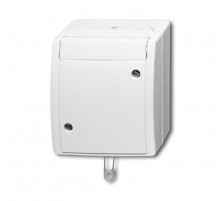 Выключатель жалюзи, без фиксации, для открытого монтажа, IP44, серия ocean, цвет серый/сине-зелёный  1442-0-0469   2CKA001442A0469  ABB