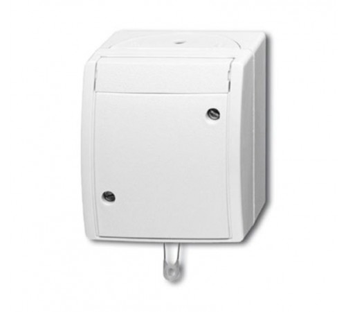 Выключатель жалюзи, без фиксации, для открытого монтажа, IP44, серия ocean, цвет серый/сине-зелёный  1442-0-0469   2CKA001442A0469  ABB