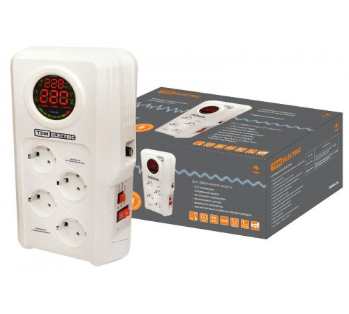 Стабилизатор напряжения СБР1-1-1,5 кВА электронный бытовой  SQ1201-0013  TDM