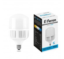 Лампа светодиодная промышленная LB-65 (60W) 230V E27-E40 6400K NEW  25782  FERON