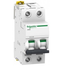 Выключатель автоматический двухполюсный iC60N 32А C 6кА  A9F79232  Schneider Electric
