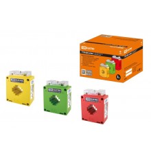 Трансформатор тока ТТН 40/400/5-5VA/0,5-Р (3 шт., color)  SQ1101-1215  TDM