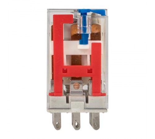 Реле промежуточное с кнопкой и мех. Индикацией RPAt 22/3 10A 24В DC EKF AVERES  rpat-22-3-24DC  EKF