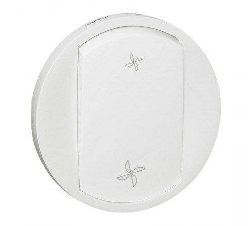 Celiane Белый Клавиша вентиляции  068061  Legrand