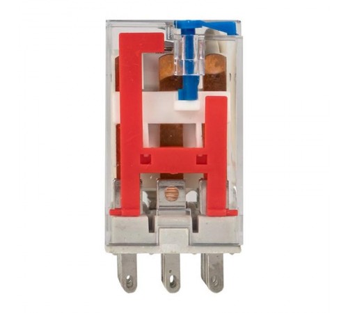 Реле промежуточное с кнопкой и мех. Индикацией RPAt 22/3 10A 24В DC EKF AVERES  rpat-22-3-24DC  EKF