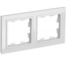 BRITE Рамка 2-ая РУ-2-БрБ белый  BR-M22-K01  IEK