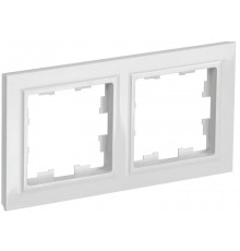 BRITE Рамка 2-ая РУ-2-БрБ белый  BR-M22-K01  IEK