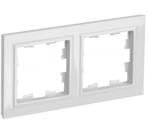 BRITE Рамка 2-ая РУ-2-БрБ белый  BR-M22-K01  IEK
