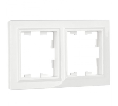 BRITE Рамка 2-ая РУ-2-БрБ белый  BR-M22-K01  IEK