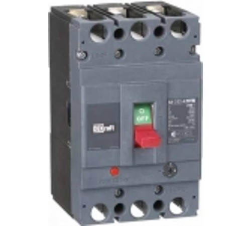 Силовой авт. выкл. 3P 63А c Ir=50,4А-63А 50кА ВА-332   21133DEK  DEKraft