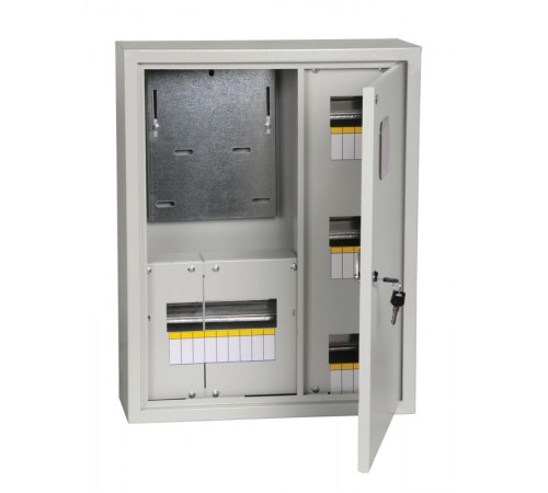Корпус металлический ЩУРн-3/18зо-1 36 УХЛ3 (ВхШхГ) 560x440x165мм IP31 TITAN  MKM32-N-18-31-ZO  IEK