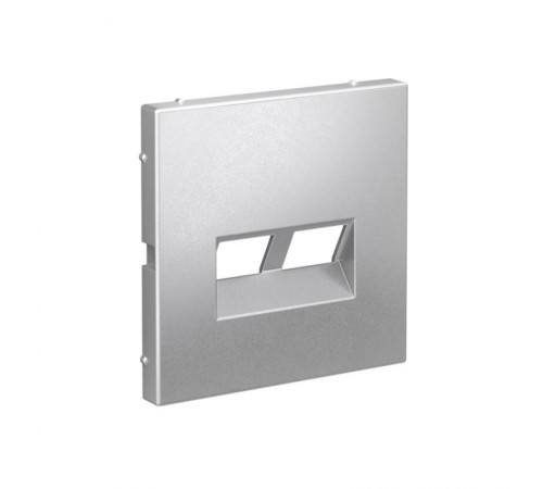 ArtGallery Алюминий Накладка двойная для информационных функций типа Keystone  GAL000390  SE