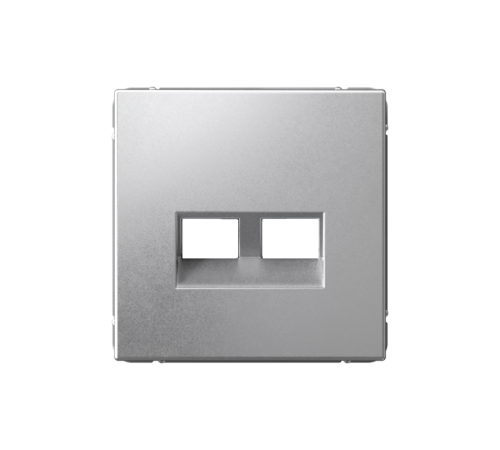 ArtGallery Алюминий Накладка двойная для информационных функций типа Keystone  GAL000390  SE