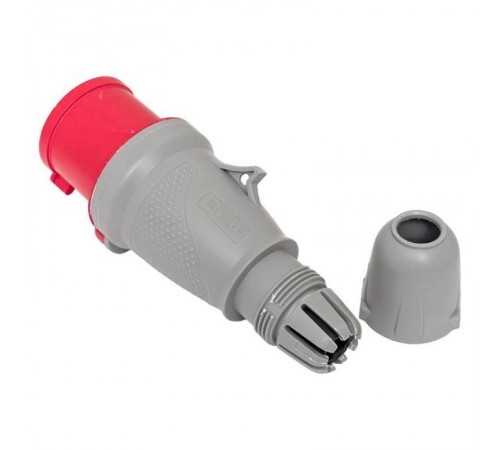 Вилка переносная 024 3Р+РЕ 32А 380В IP44 EKF PROXIMA  ps-024-32-380-PRO  EKF