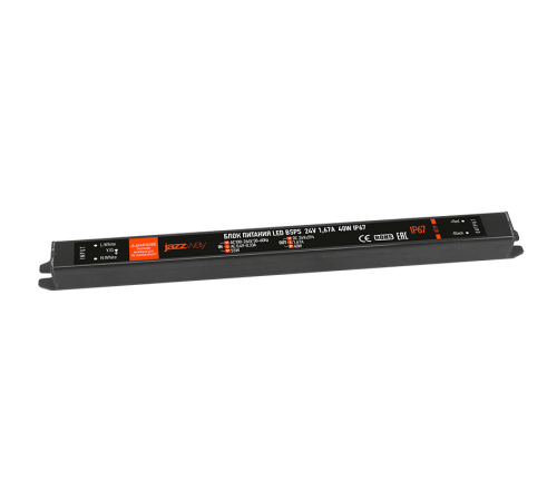 Драйвер для светодиодной ленты LED BSPS 24V 1,67A=40W IP67 3 г.гар.  .5018495  Jazzway