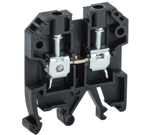 Клемма винтовая КВИ-4мм2 черная  YZN30-004-K02  IEK