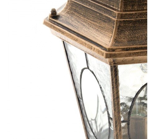 Светильник садово-парковый PL154 60W 230V E27 240*240*550мм черное золото (большой, на постамент 0,54М)  11322  FERON