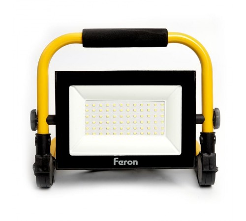 Прожектор переносной, 70W, 6400K, 78*SMD2835, 6300Lm, IP65, LL-515  41545  FERON