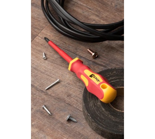 Отвертка Master PZ1x80 мм 1000В EKF Basicpz-1-80-mas-inEKF