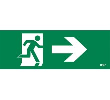 Этикетка самоклеящаяся  280х100мм "Фигура/стр. вправо"   LPC10-1-28-10-FNAPR  IEK