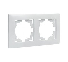 Валенсия рамка 2-местная белая EKF PROxima   EWM-G-302-10   EKF