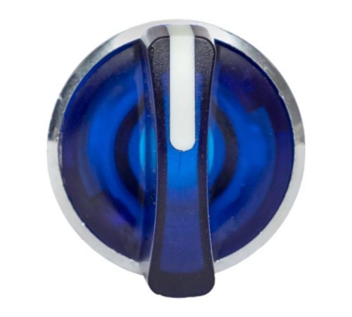 Исполнительный механизм переключателя ХB4 синий на 2 положения с фиксацией, без подсветки с короткой ручкой EKF PROxima    XB4BD2FL-B   EKF 