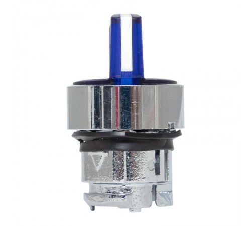 Исполнительный механизм переключателя ХB4 синий на 2 положения с фиксацией, без подсветки с короткой ручкой EKF PROxima    XB4BD2FL-B   EKF 