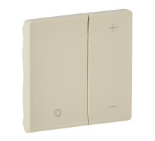 Valena LIFE Сл.кость Накладка светорегулятора кнопочного  754891  Legrand