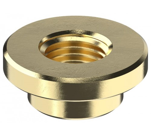 Гайка стальная круглая М6  YIS40D-GS-06  IEK