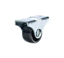 Ролик выкатной неповортоный В.3, D17мм, пластик - пакет   148447  Tech-KREP