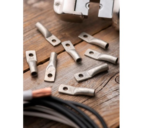 Наконечник медный луженый  ТМЛ 10-5-5 EKF PROxima  tml-10-5-5-g  EKF