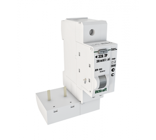 Дифференциальный модуль для ВА-103 1Р+N 32А 30мА тип AC 6кА ДМ-103 af  16100DEK  DEKraft