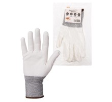 Перчатки полиамидные "Контакт-Сенс", полиуретановое покрытие, 9, 15 кл., 29-31 г, 1 пара,  SQ1016-0312  TDM