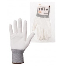 Перчатки полиамидные "Контакт-Сенс", полиуретановое покрытие, 9, 15 кл., 29-31 г, 1 пара,  SQ1016-0312  TDM