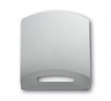 Плата центр. (промежуточное кольцо) с откидной крышкой для 50x50 мм телекомм. вставок/механизмов, серия pur/сталь  1710-0-3769   2CKA001710A3769  A