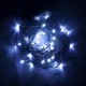 Светодиодная гирлянда CL04 линейная 6м +1.5м 230V синий с питанием от сети  32300  Feron