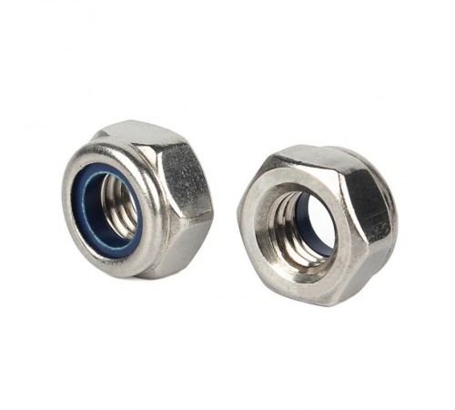 Гайка DIN985 самоконтрящаяся оцинк. М16 (2 шт) - пакет ( 0,065 кг)  112254  Tech-KREP