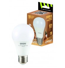 Лампа светодиодная FLL- A60 18w E27 3000K 230/50   .5038387  ФАZА