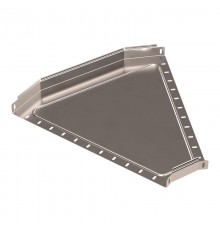 Угол горизонтальный 45 градусов Стандарт INOX (AISI 409) 600х50  PR16.3482  Промрукав